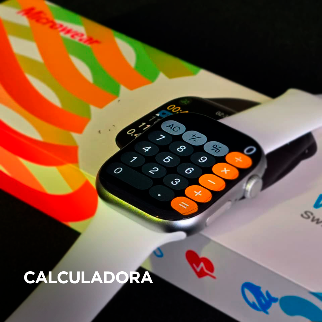 Smartwatch Microwear S11 Pro Série 11: Responde WhatsApp, Tela AMOLED de 2.07" e 2GB de Memória