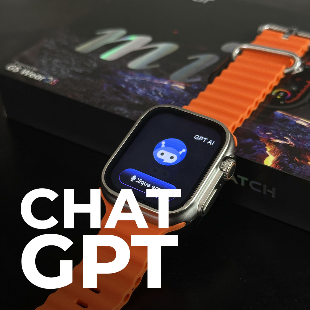 Smartwatch GS10 Ultra Mini Série 10: O Poder do Design Ultra em 41mm, CPU Veloz e Trava de Pulseira Real