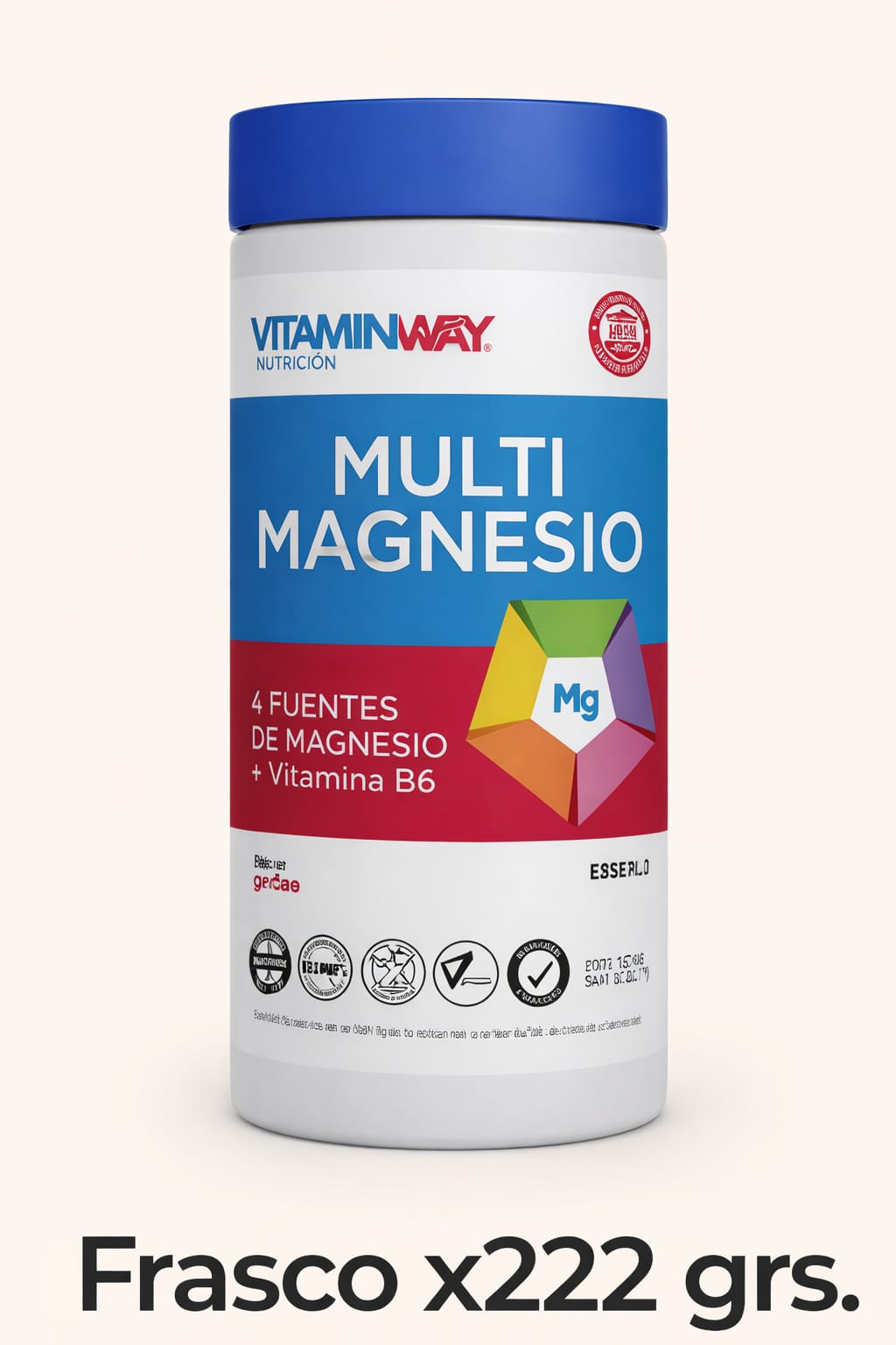 Multi Magnesio Vitaminway 222g