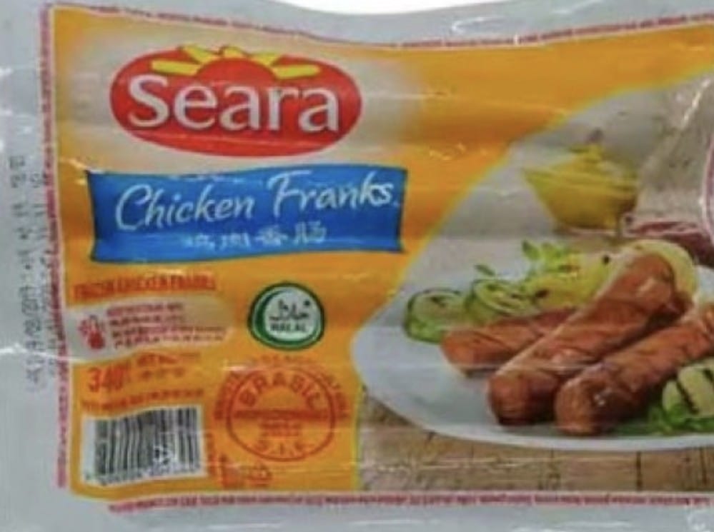 Seara chicken sausage 340gr