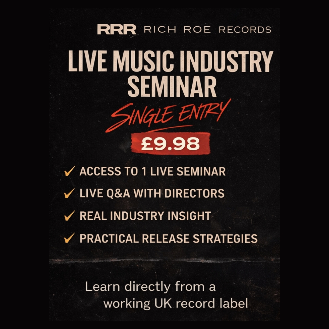 Rich Roe Seminar Ticket