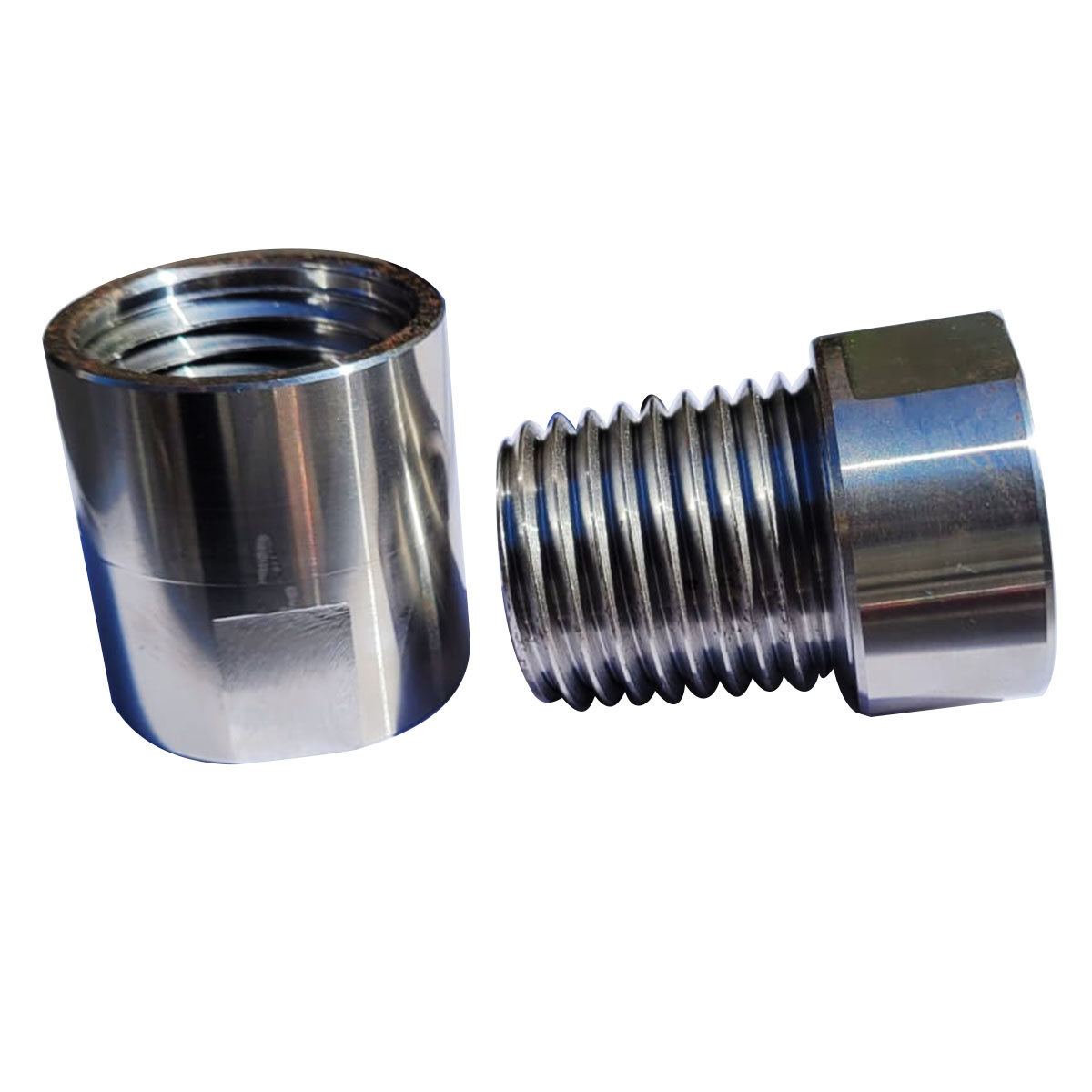 PAR DE PONTEIRA ROSCA GROSSA DE 2 OD ( 50,8mm)