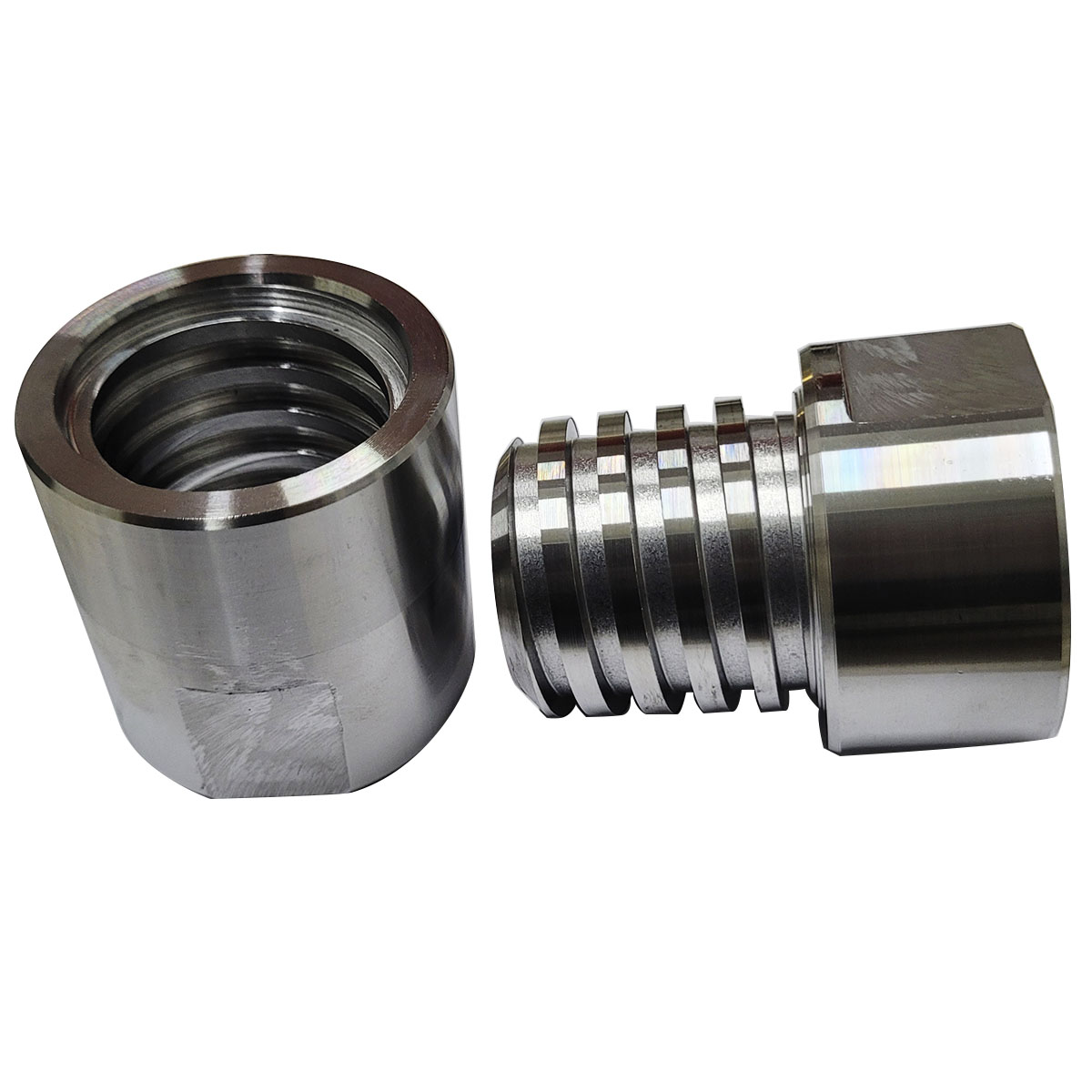 PAR DE PONTEIRA ROSCA QUADRADA DE 1.1/4 SCHEDULE