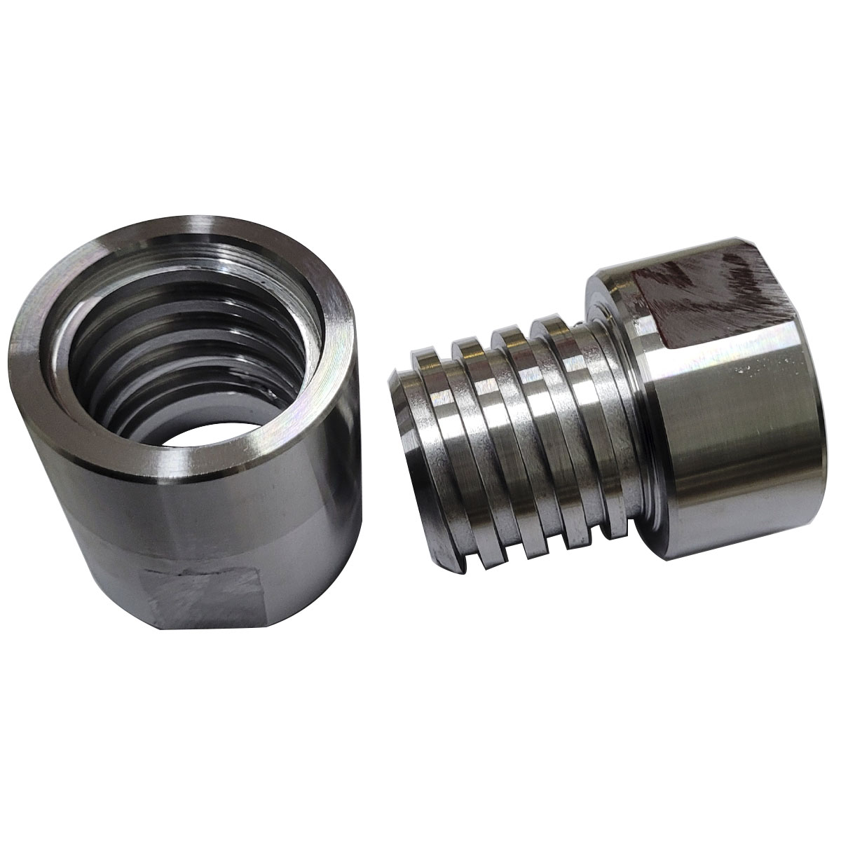 PAR DE PONTEIRA ROSCA QUADRADA DE 1.1/4 SCHEDULE