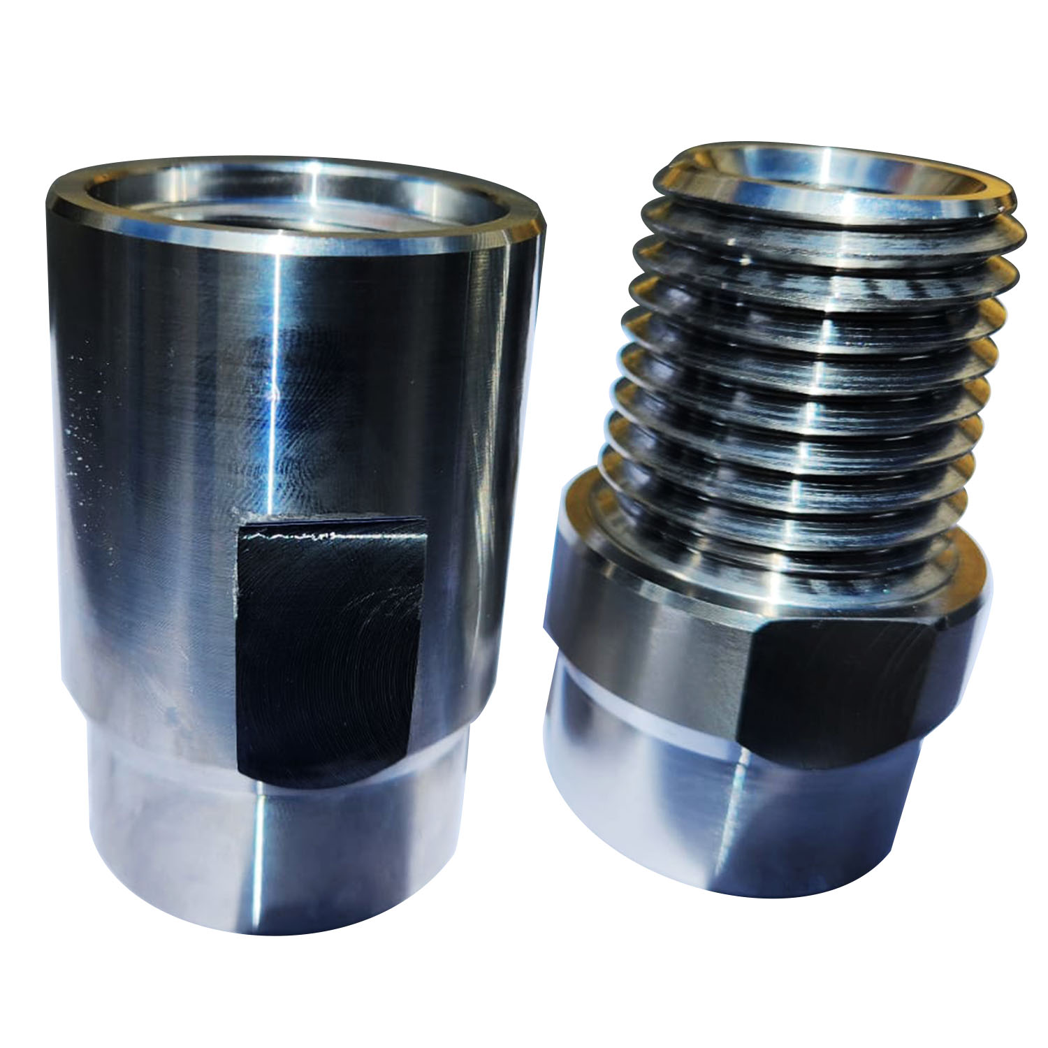 PAR DE PONTEIRA ROSCA GROSSA DE 2 SCHEDULE ( 60,3mm)