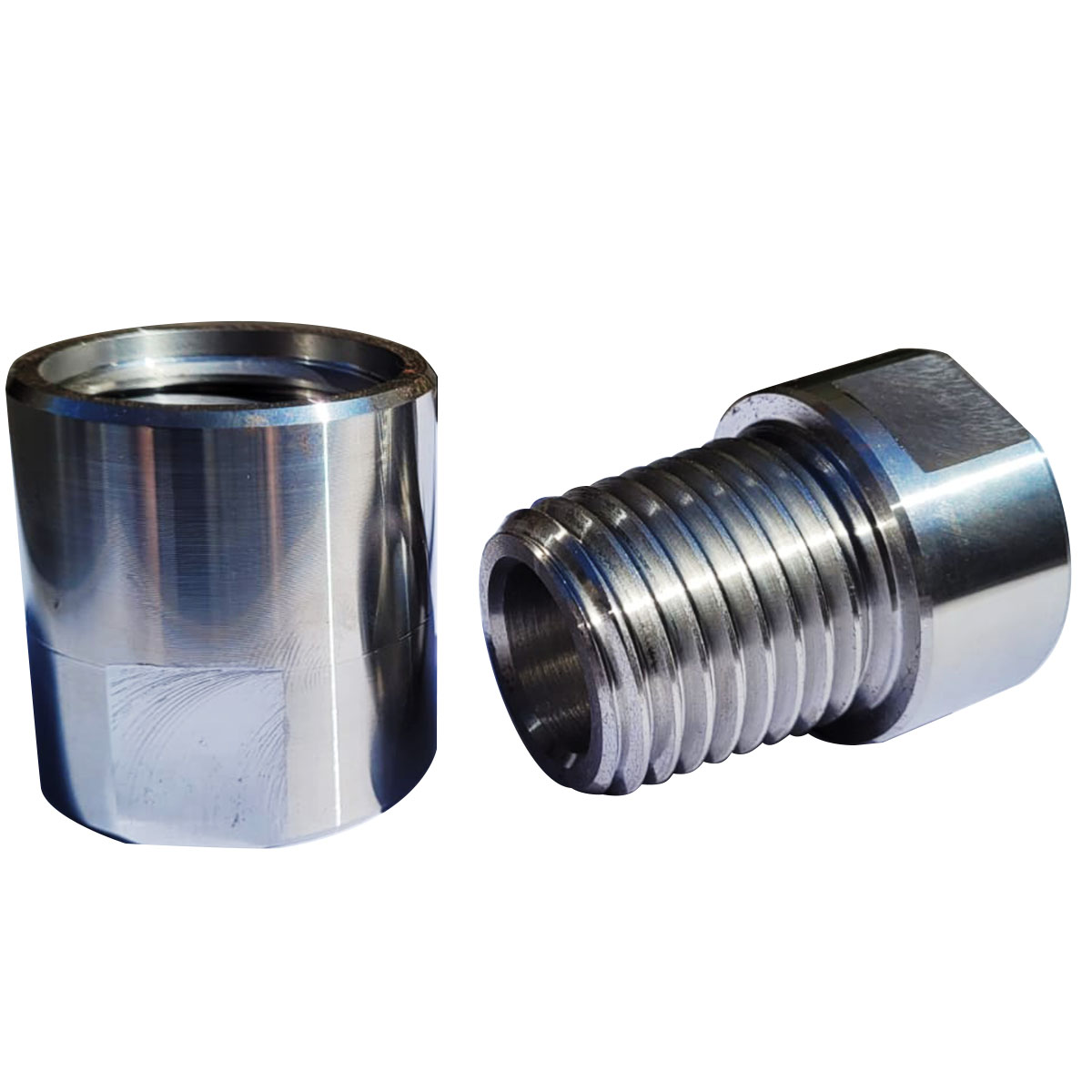 PAR DE PONTEIRA ROSCA GROSSA DE 1 POLEGADA SCHEDULE (33,4MM)