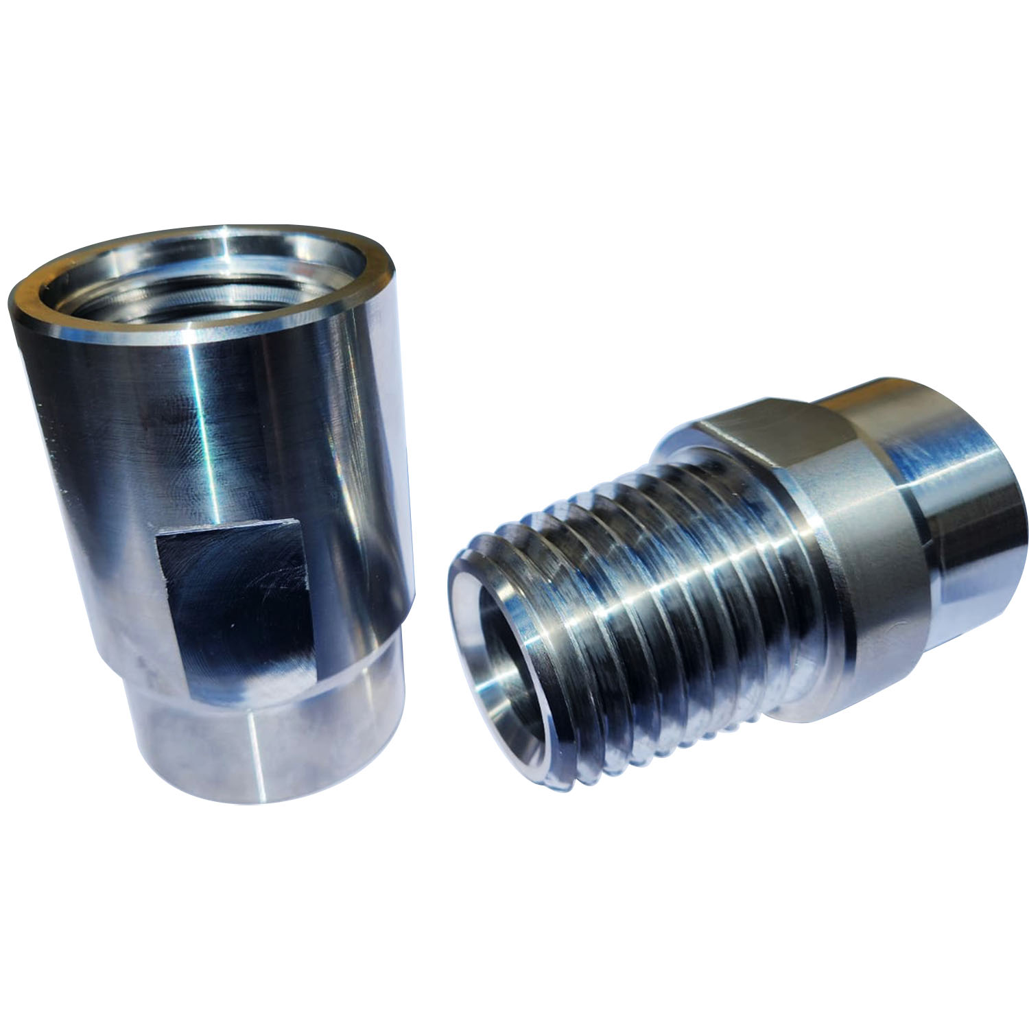 PAR DE PONTEIRA ROSCA GROSSA DE 2 SCHEDULE ( 60,3mm)