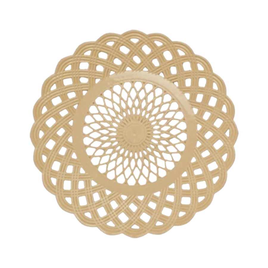 Plate Rattan Woven
