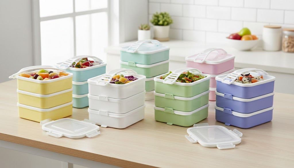 Stackable Lunchbox Stacky 2 Stacks & 3 Stacks