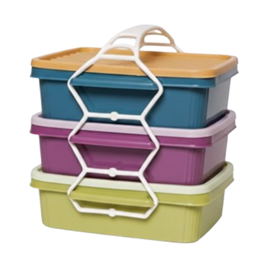 Stackable Lunchbox Florida 2 Stacks & 3 Stacks