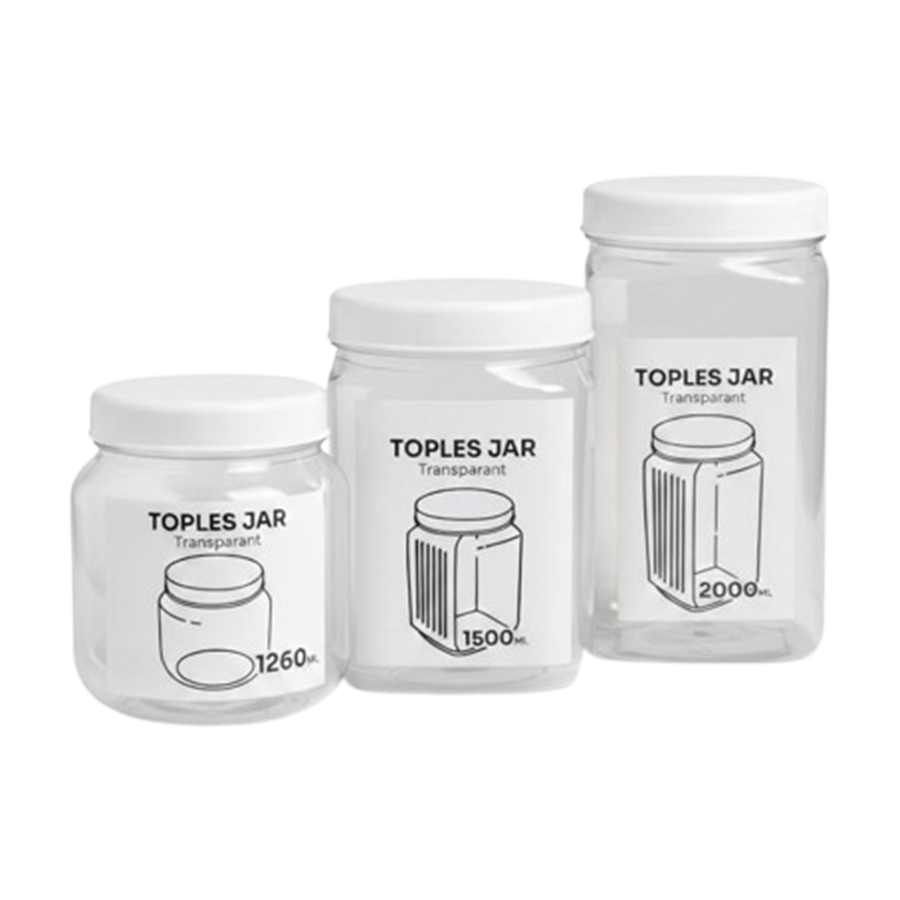 Jar PET Transparant