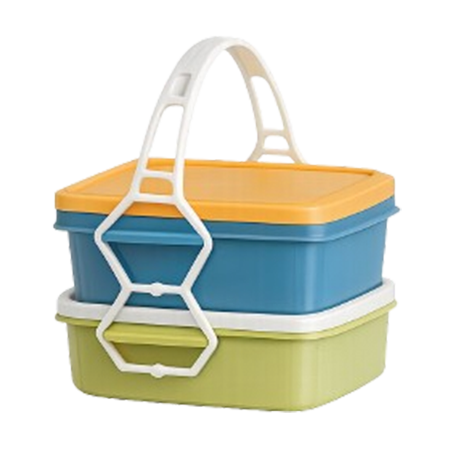 Stackable Lunchbox Florida 2 Stacks & 3 Stacks
