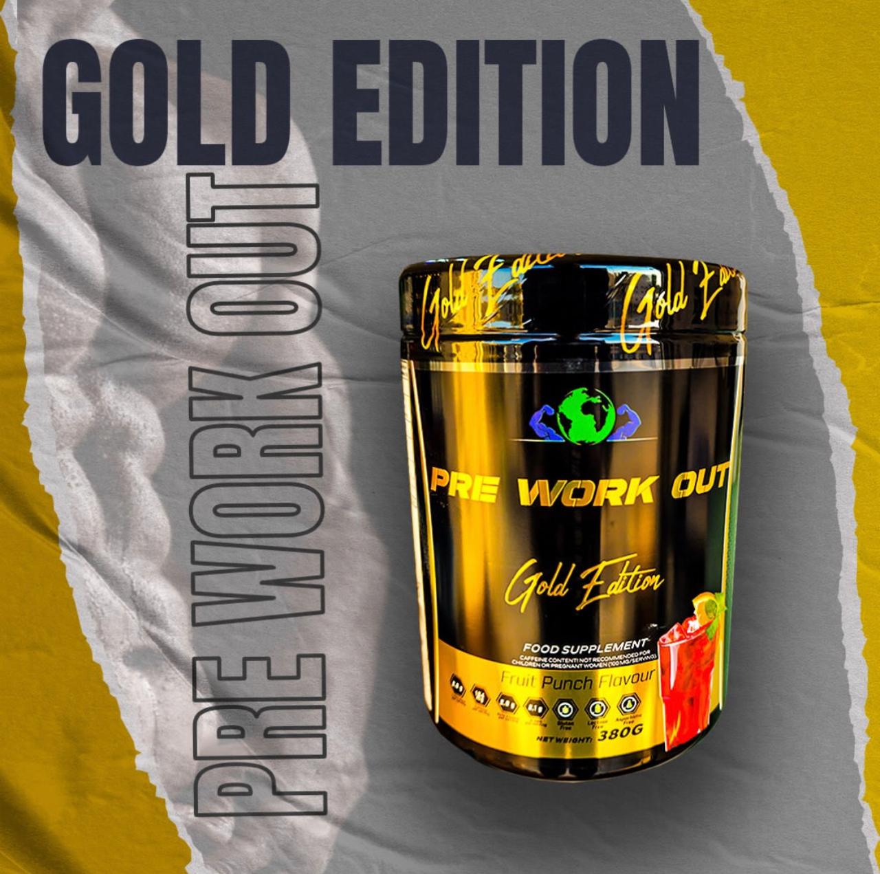 Gold Edition Pre-Workout 380g 38 Scoop