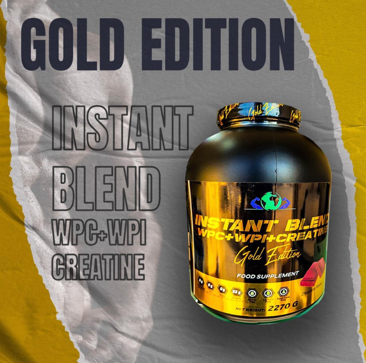 Gold Edition Whey Protein+Creatine Chocolate Flavor 2270 g 75 Scoop