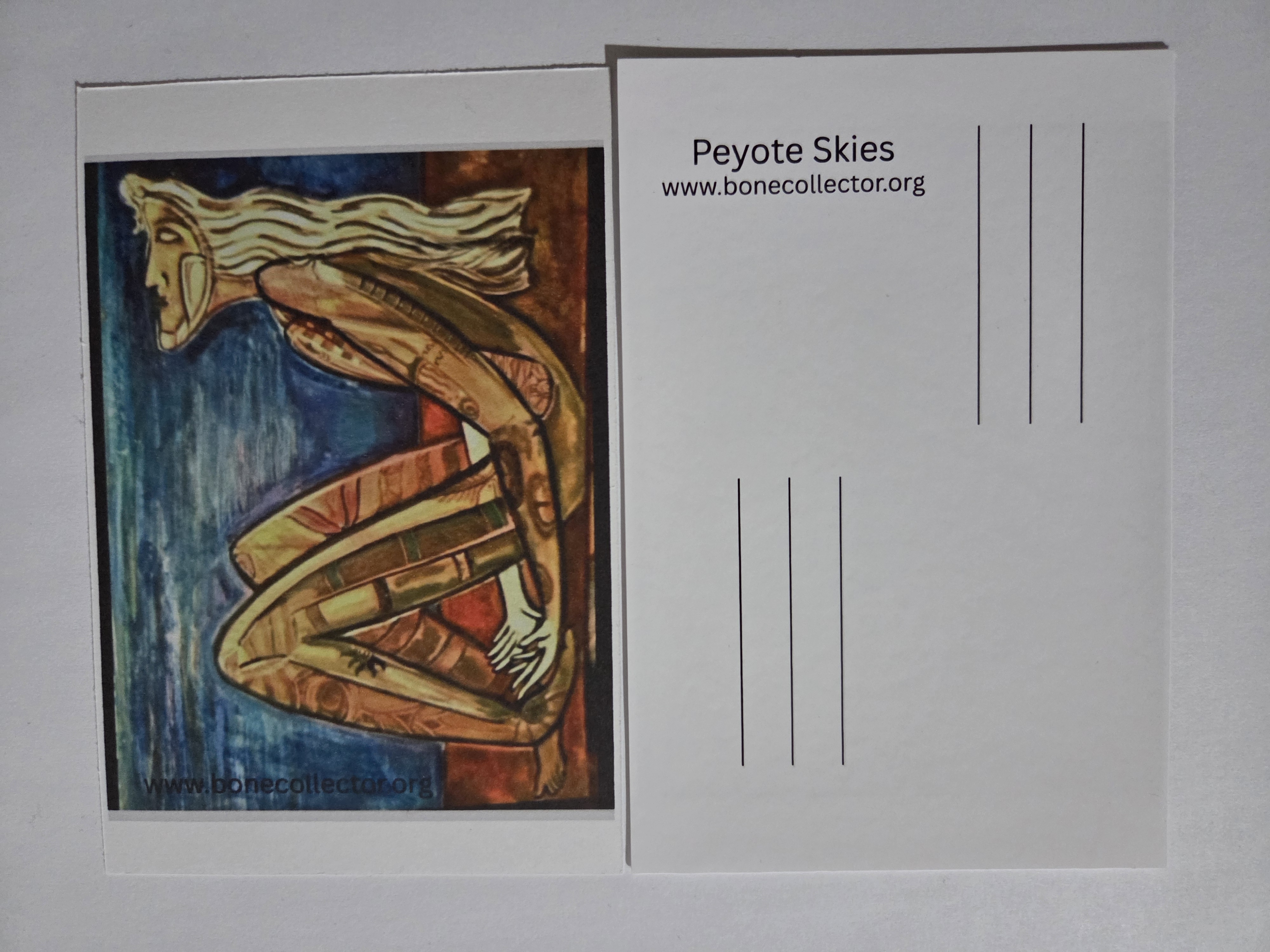 Peyote Skies Art Postcards
