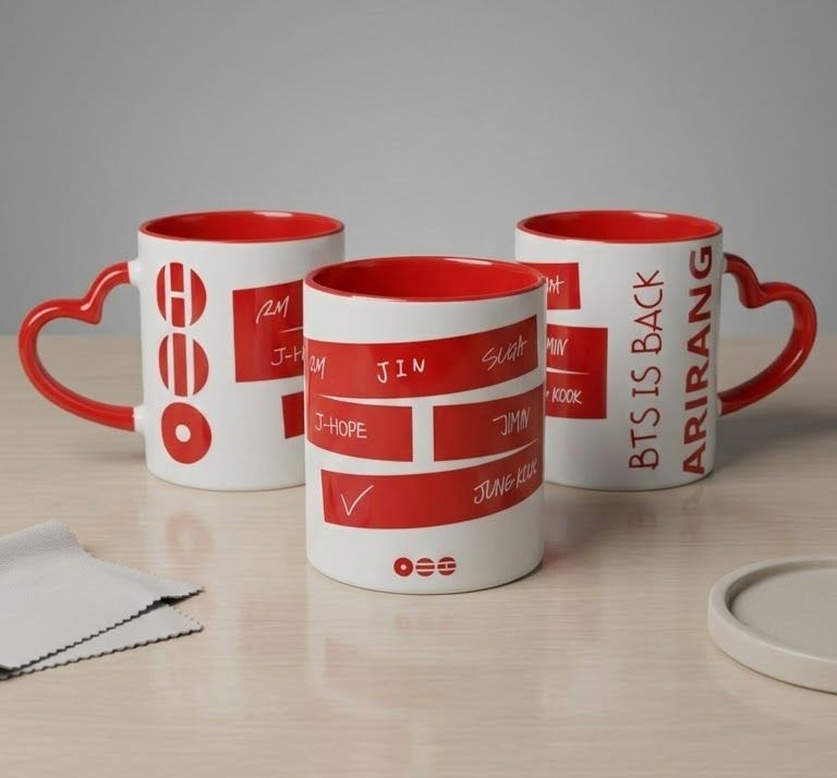 Caneca BTS Arirang