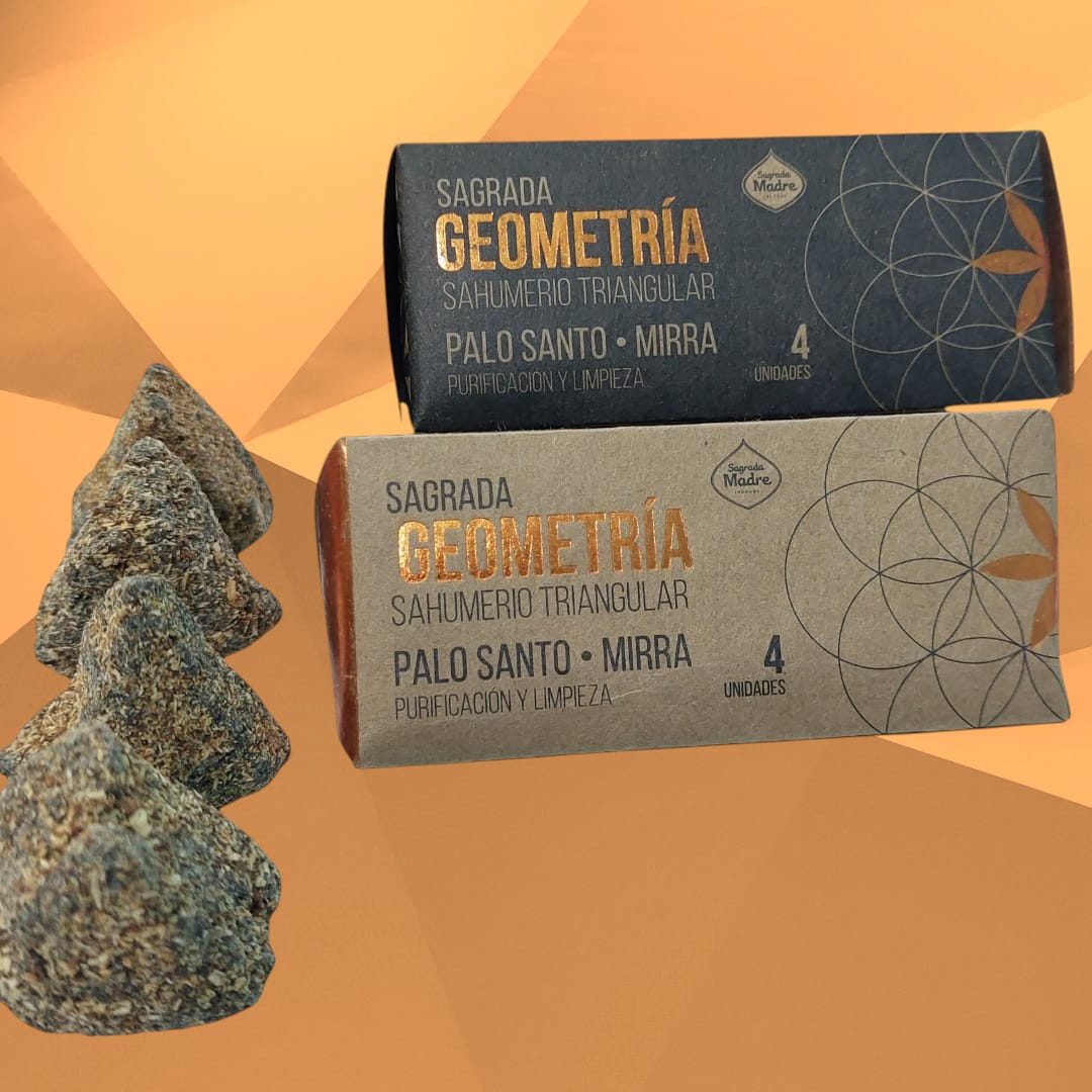 Sagrada Geometría Sahumerio Triangular