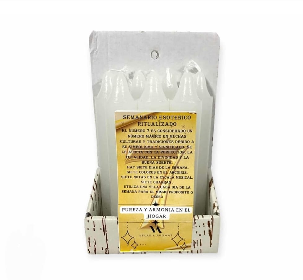 Semanario Esotérico de Velas Blancas