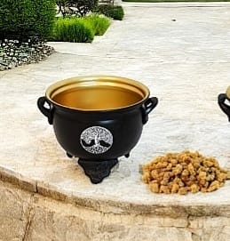 Caldero Ritual de Bronce