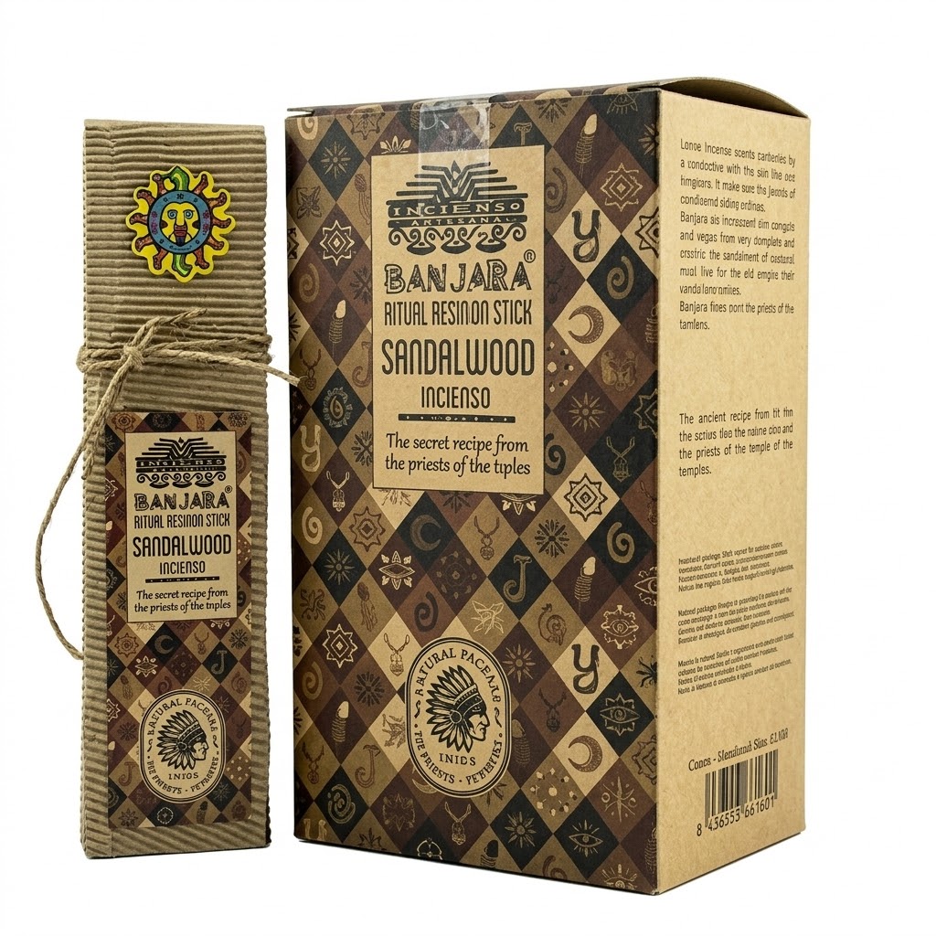 Incienso Banjara de Sándalo