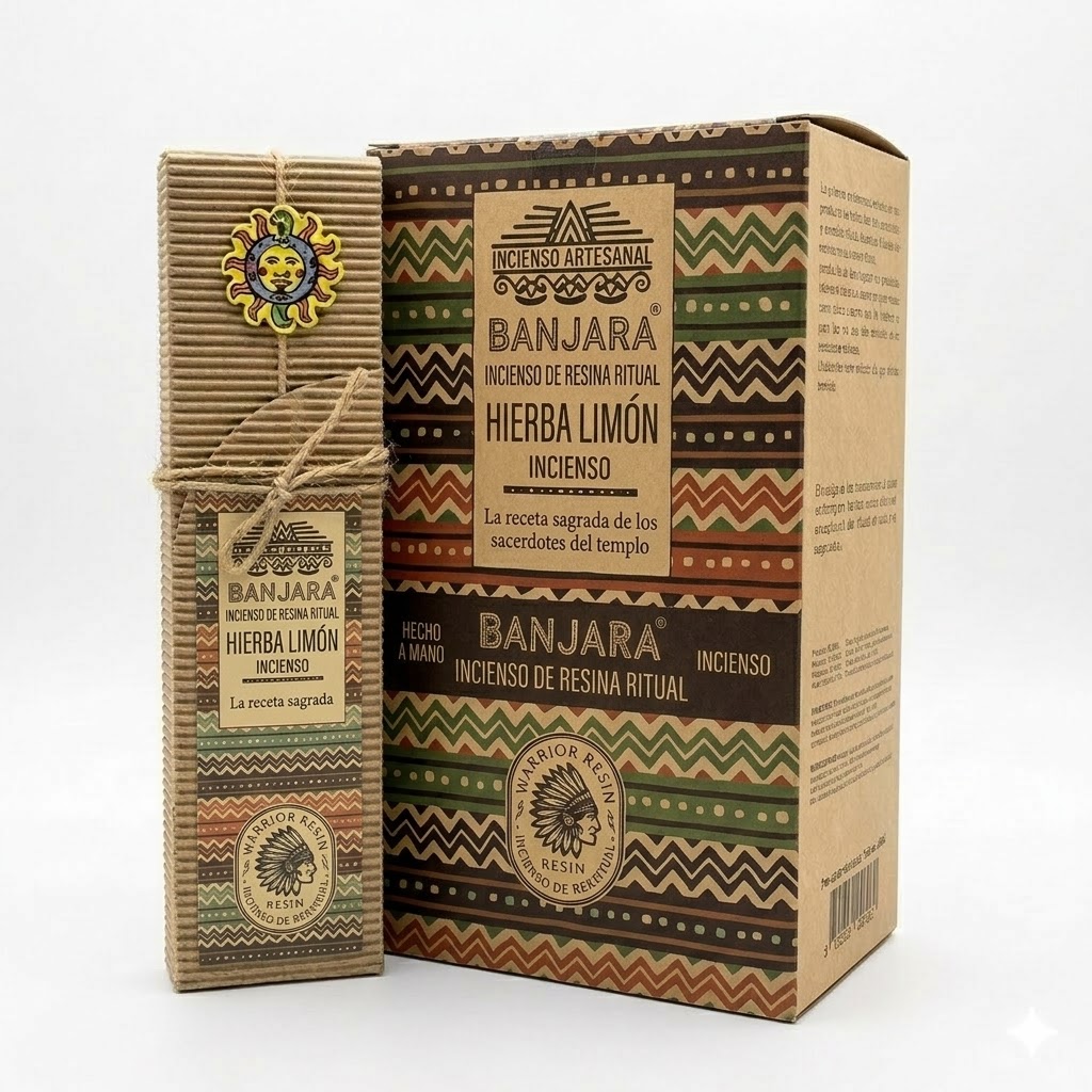 Incienso de Resina Ritual Hierba Limón