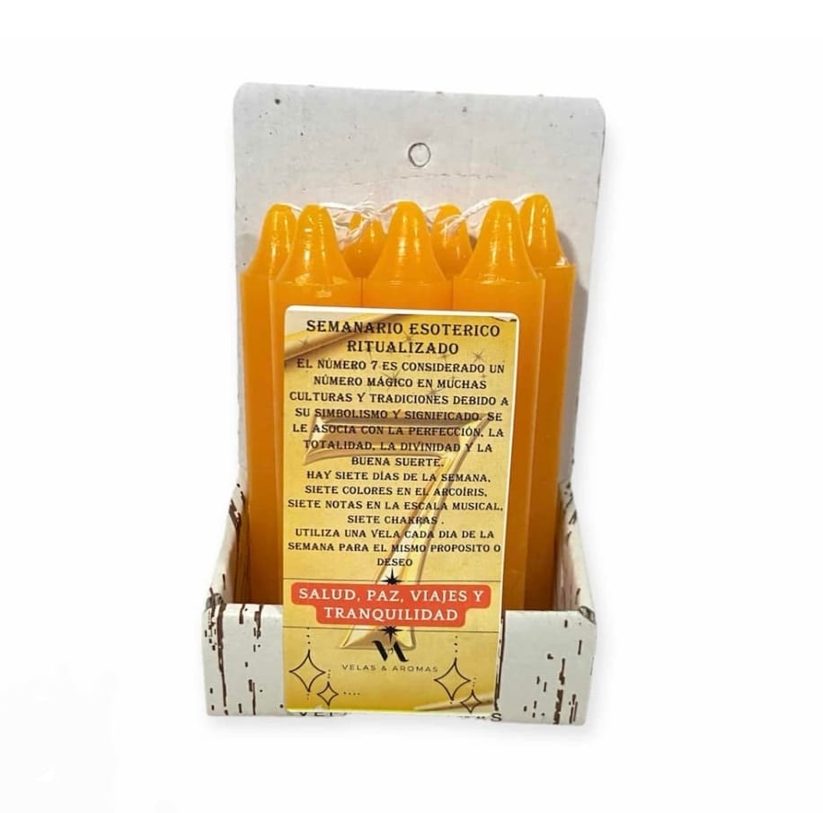 Velas Amarillas Esotéricas