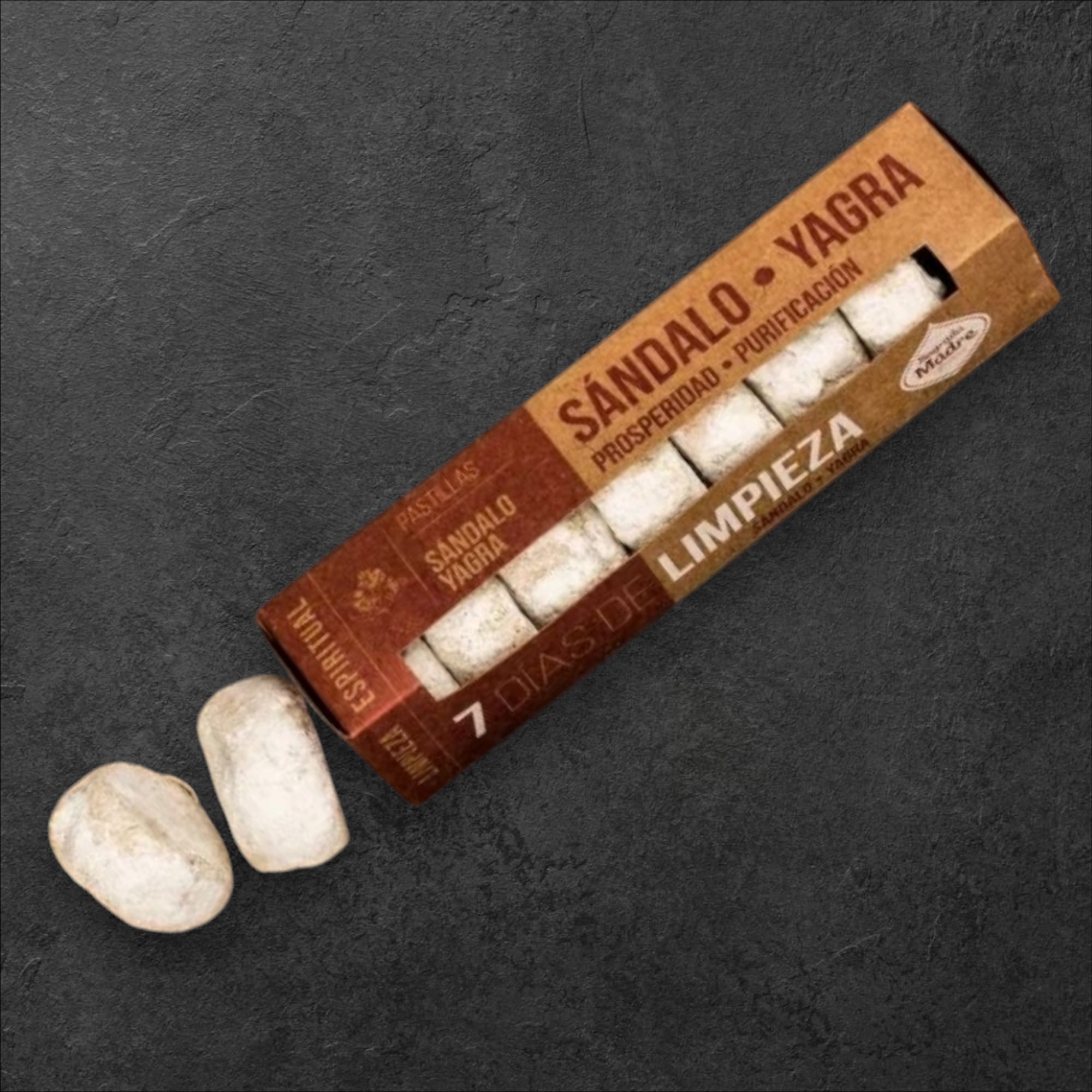 Pastillas de Sándalo y Yagra