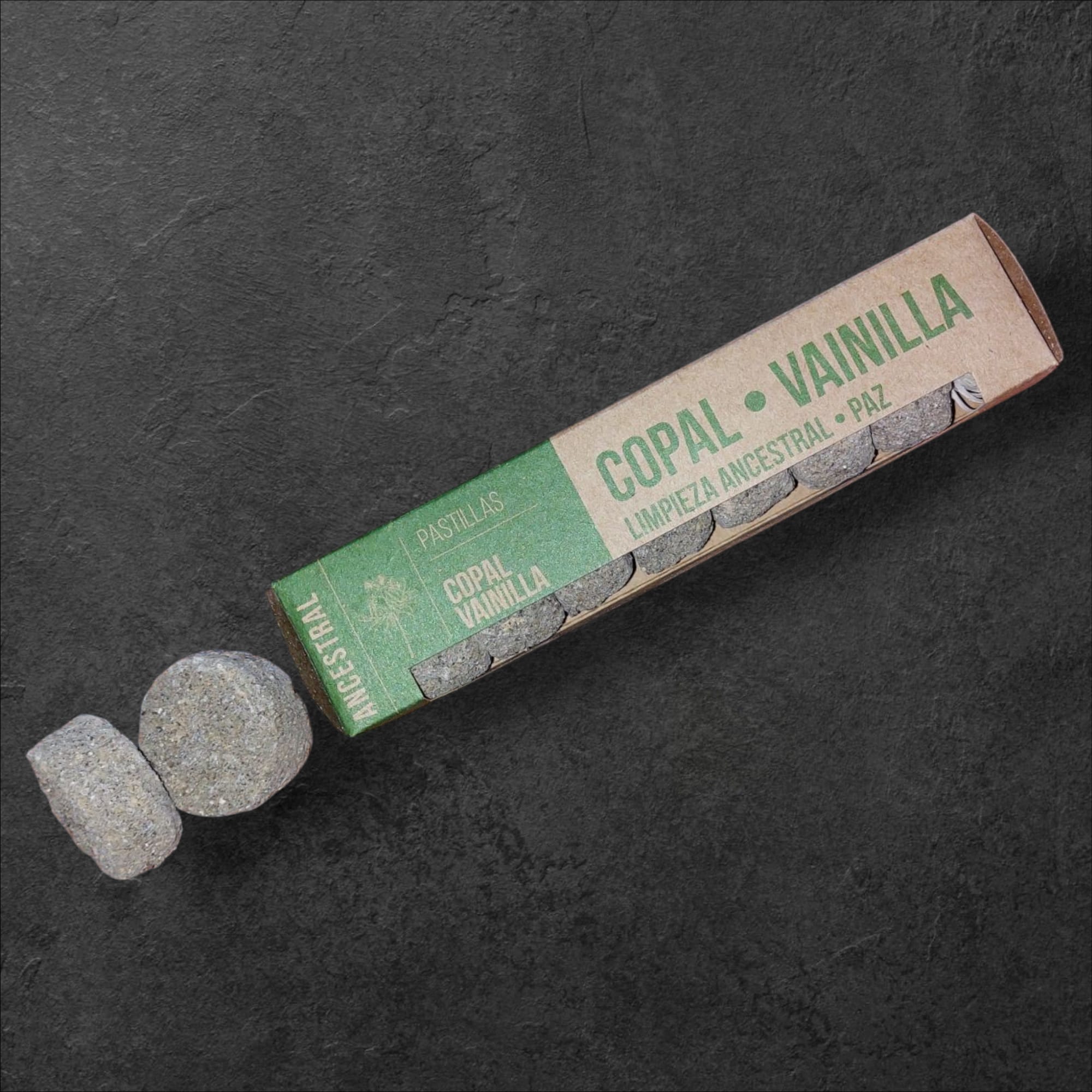 Pastillas de Copal y Vainilla