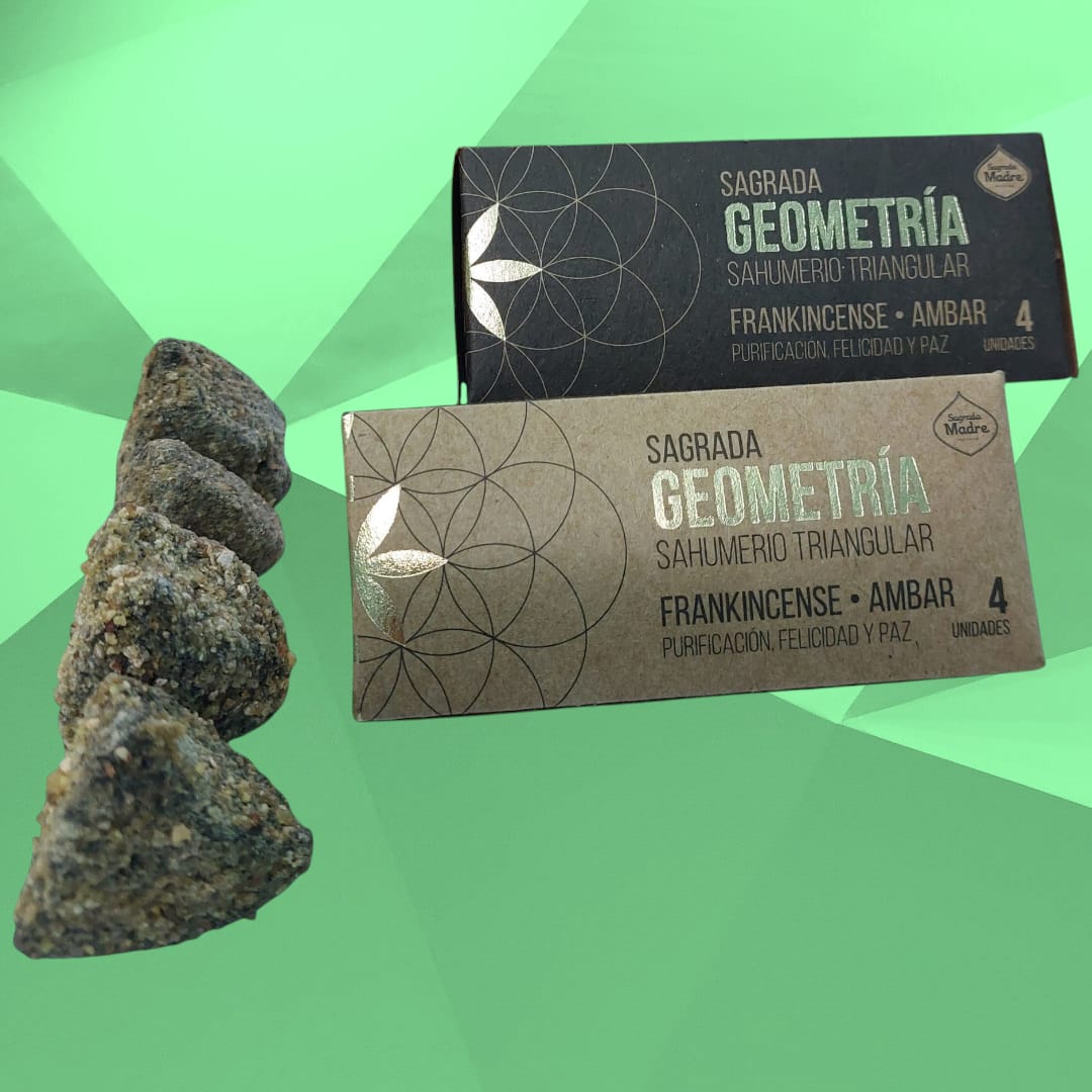 Sagrada Geometría Sahumerio Triangular
