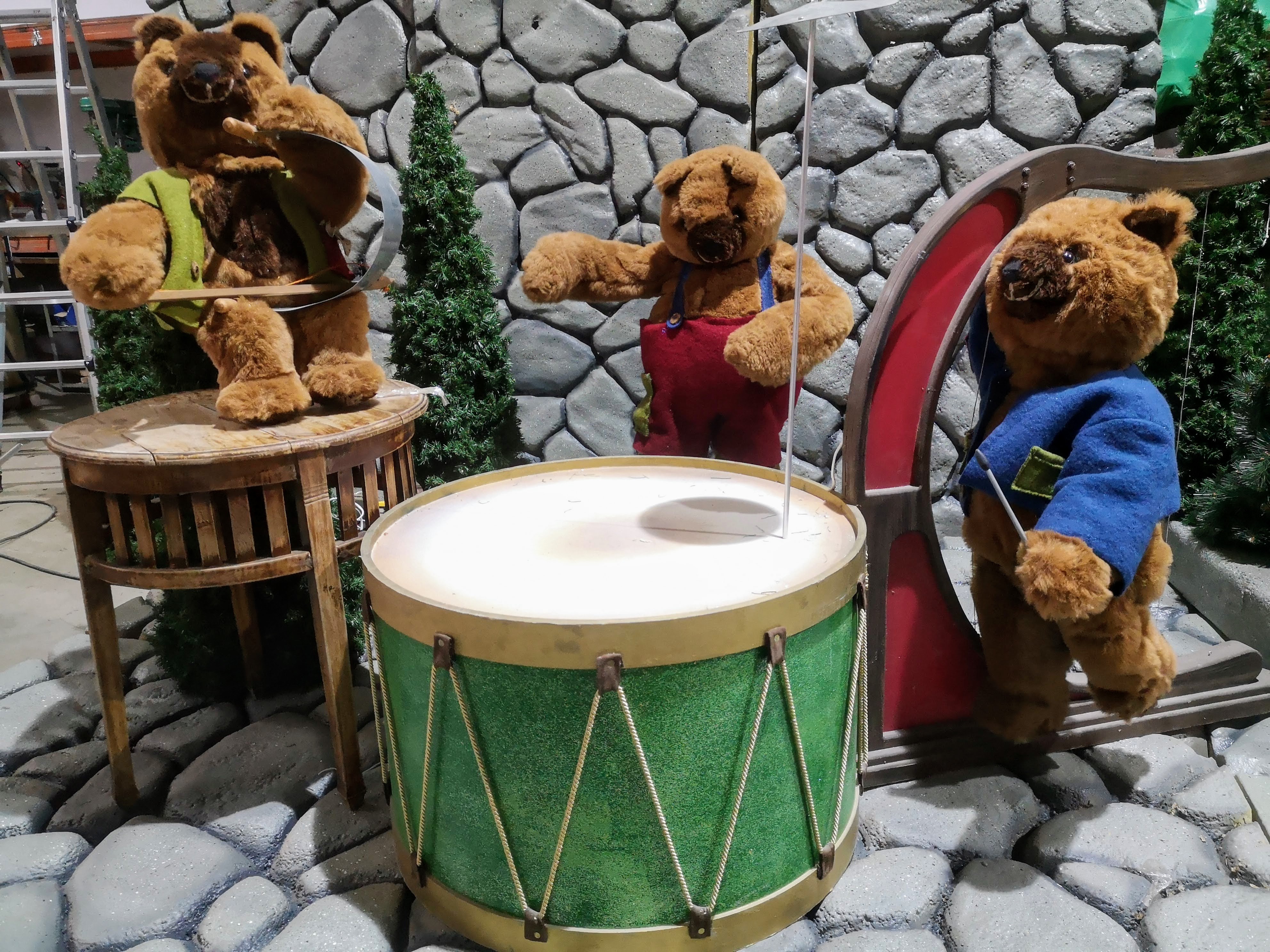 Grupo ositos animatrónicos