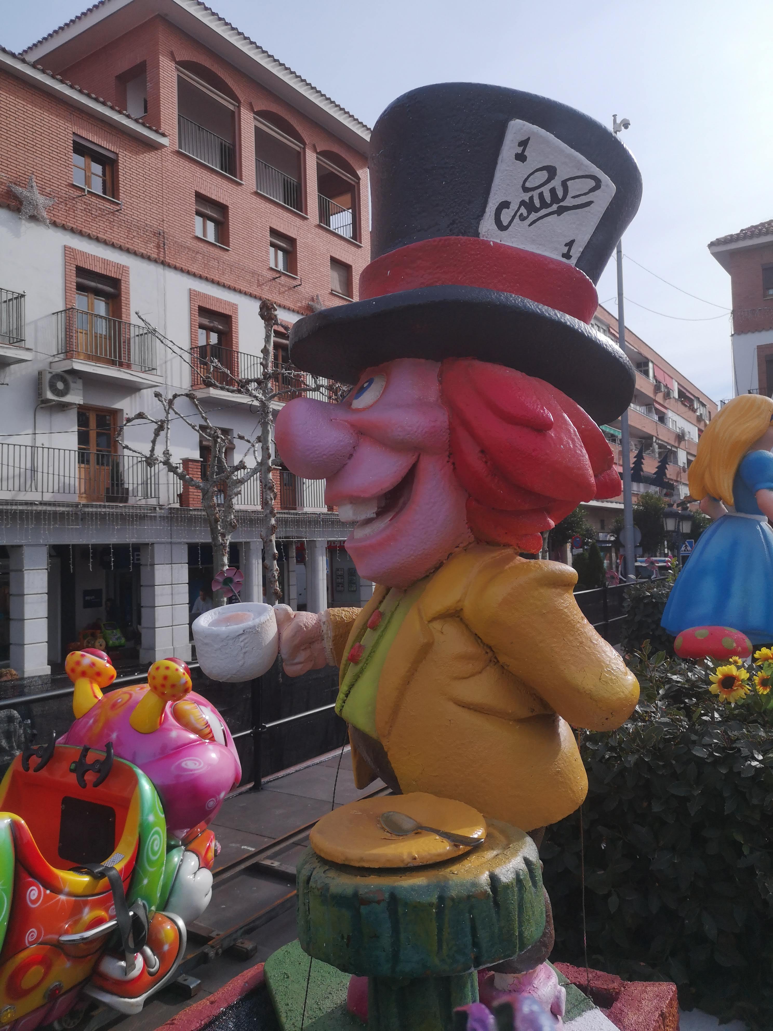 Figuras cuento de Alicia 