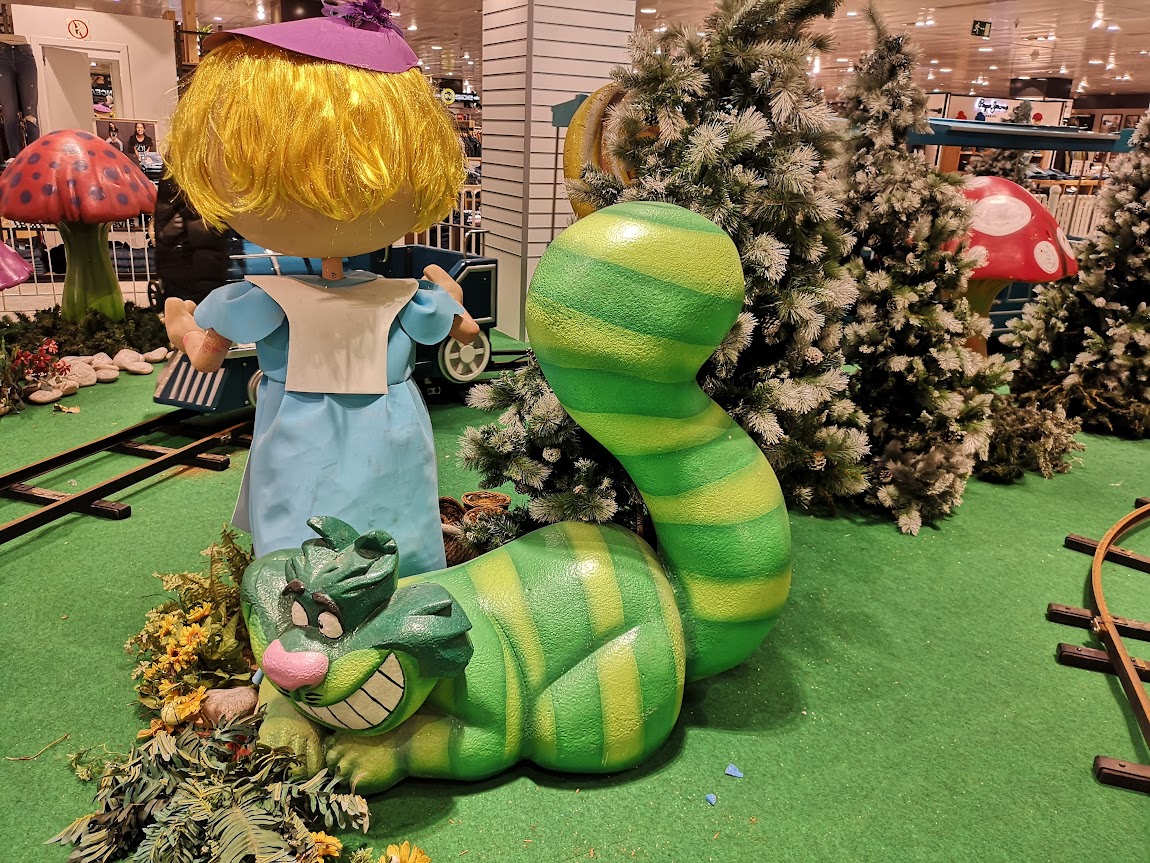 Figuras cuento de Alicia 