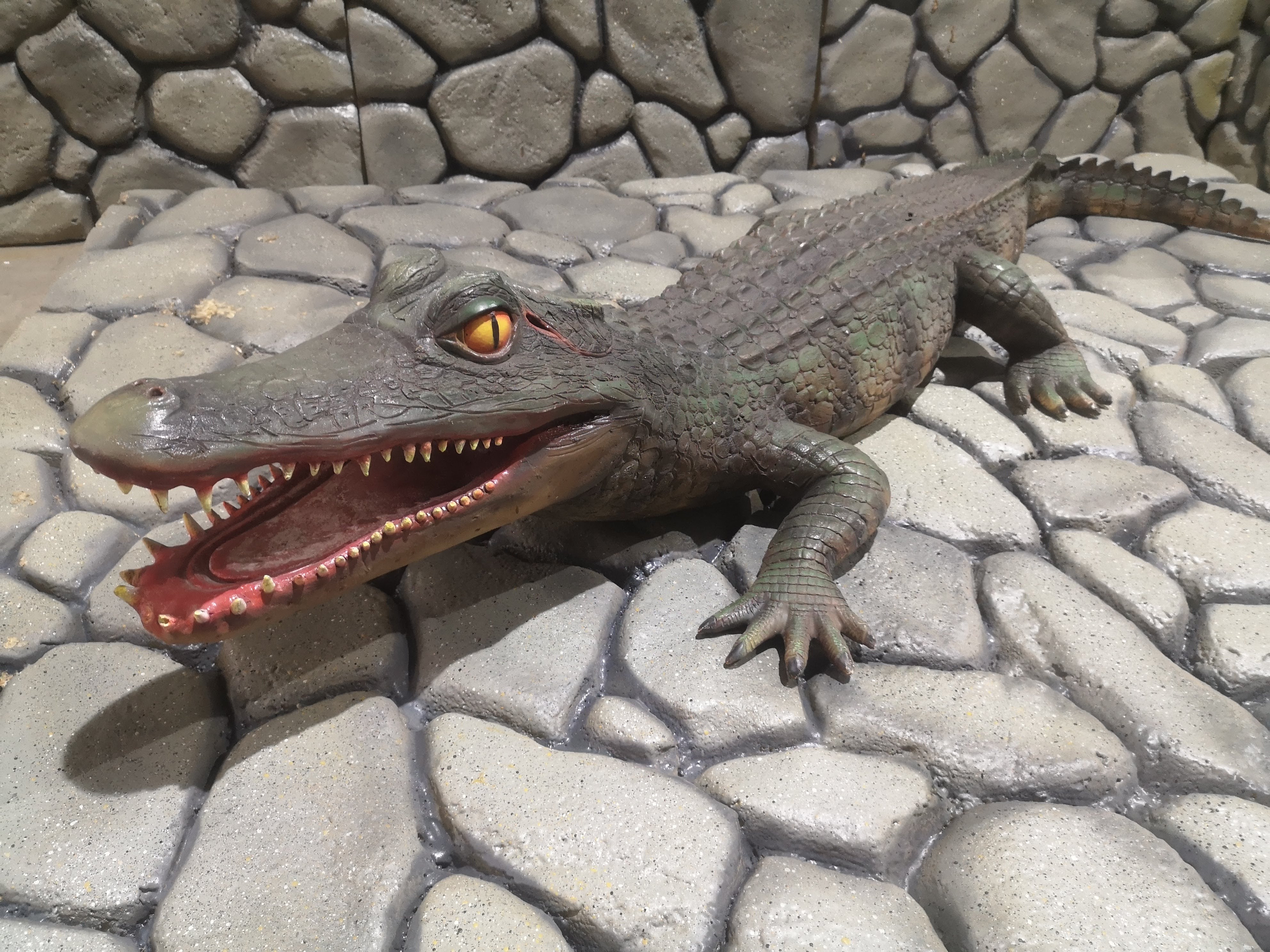 Cocodrilo realista 