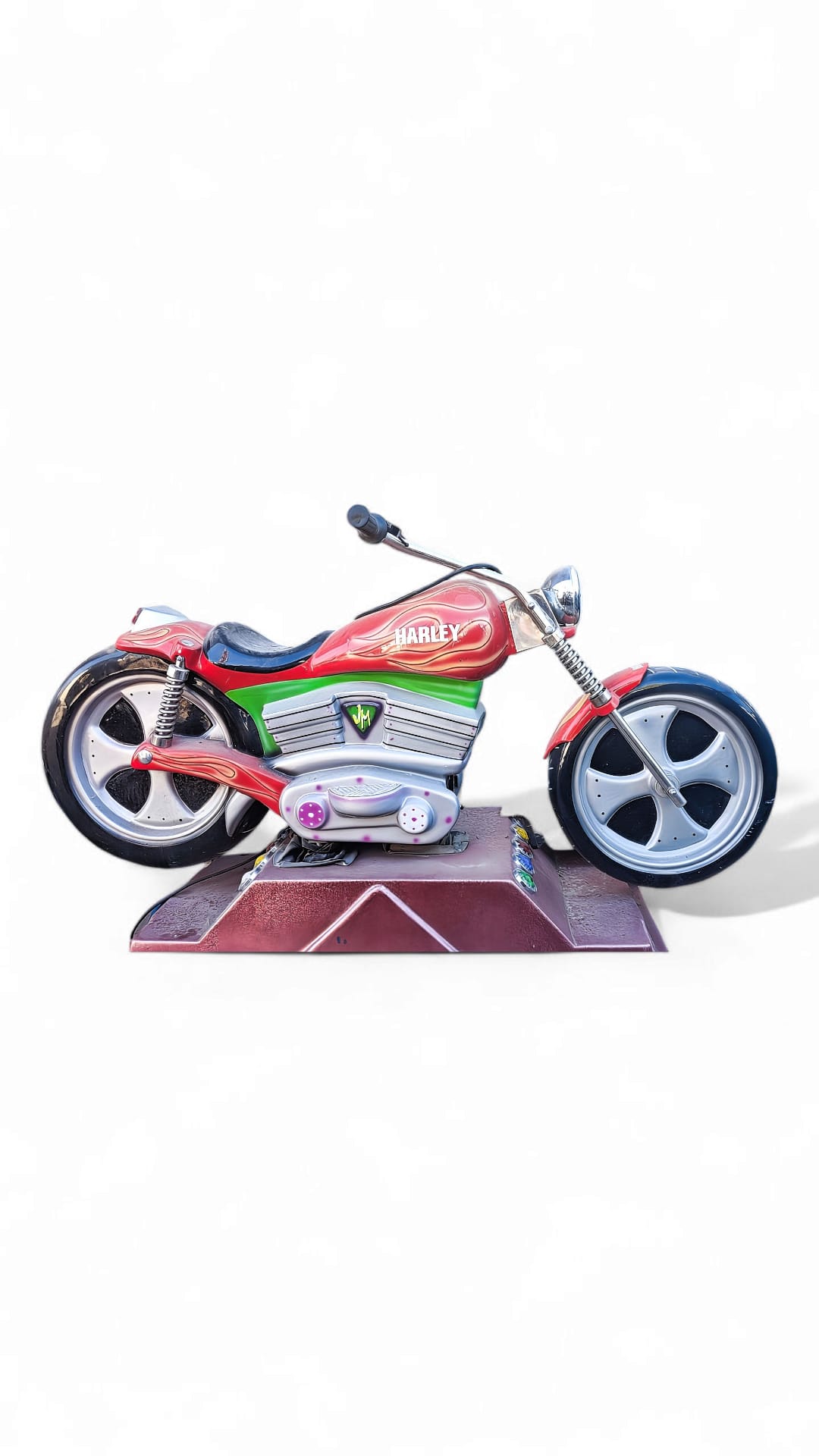 Atracción infantil moto harley 