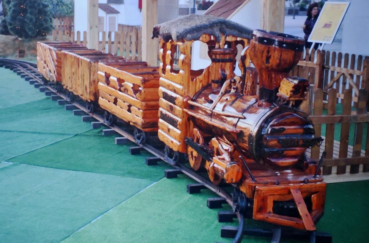 Tren Madera infantil