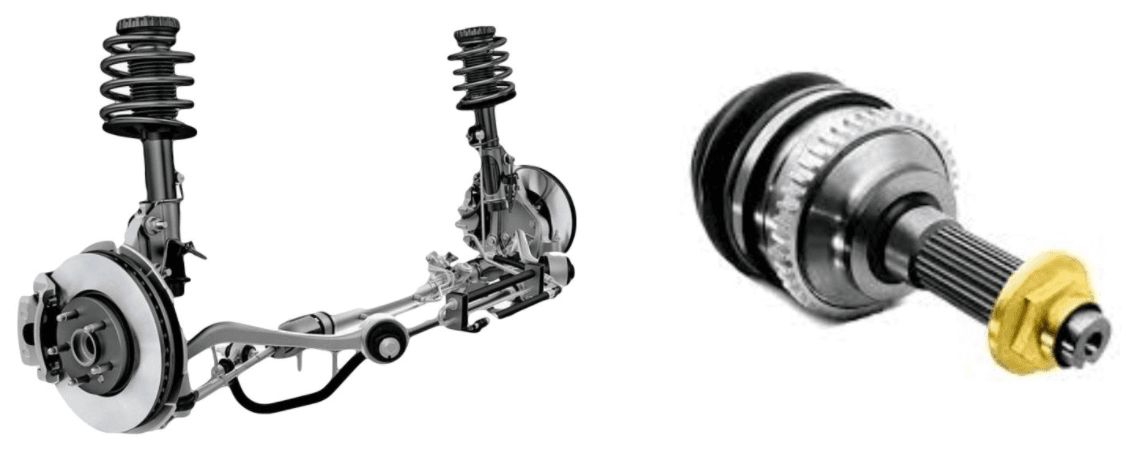 Car Suspension Kit with CV Joint