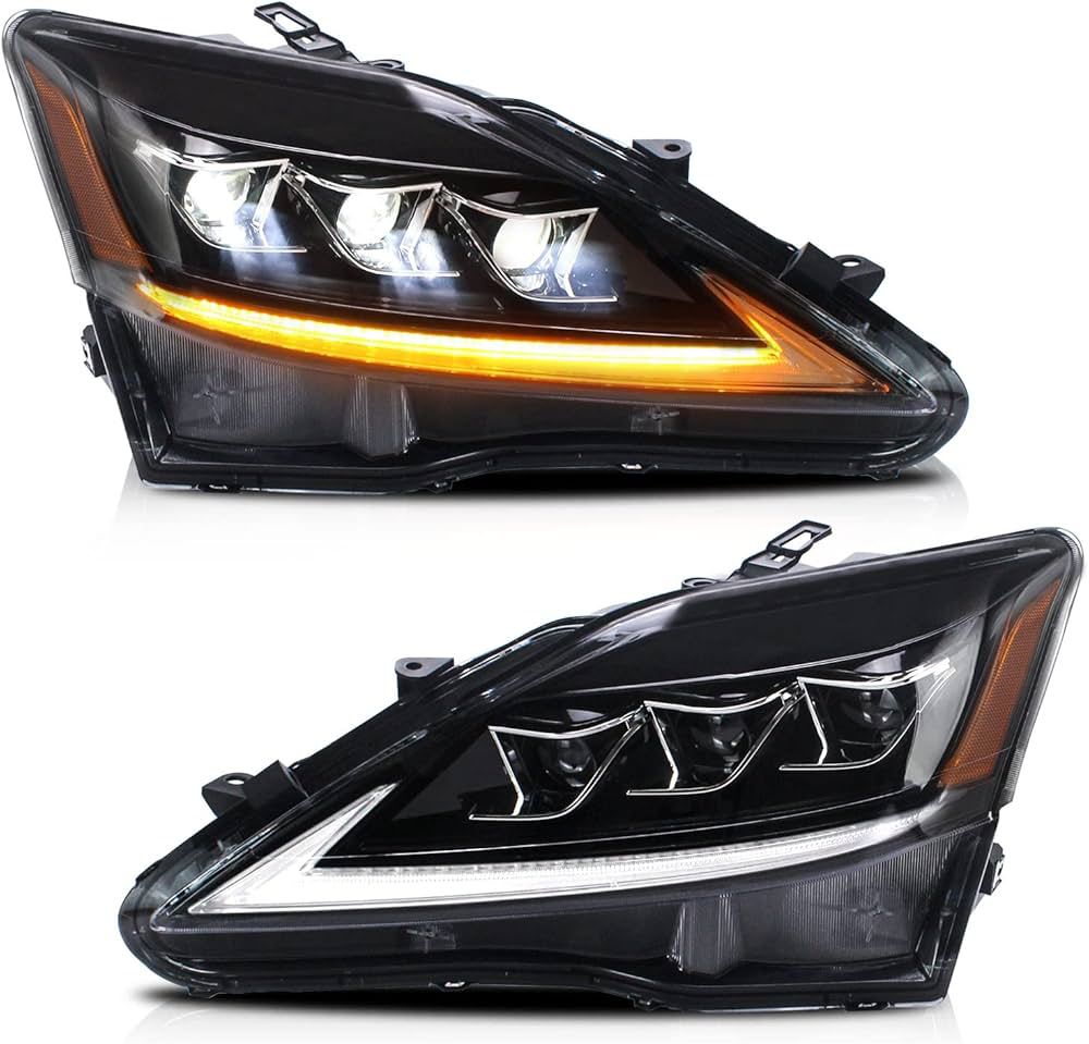 LED Headlight Assembly Pair