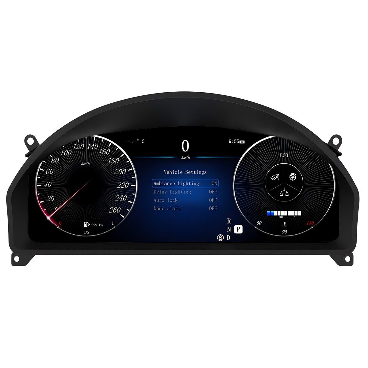 Digital Car Dashboard Cluster