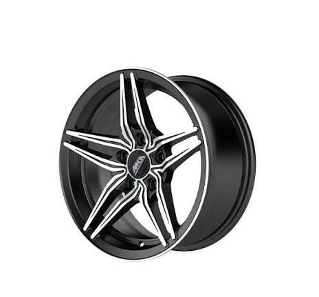 Black Alloy Car Wheel Rim