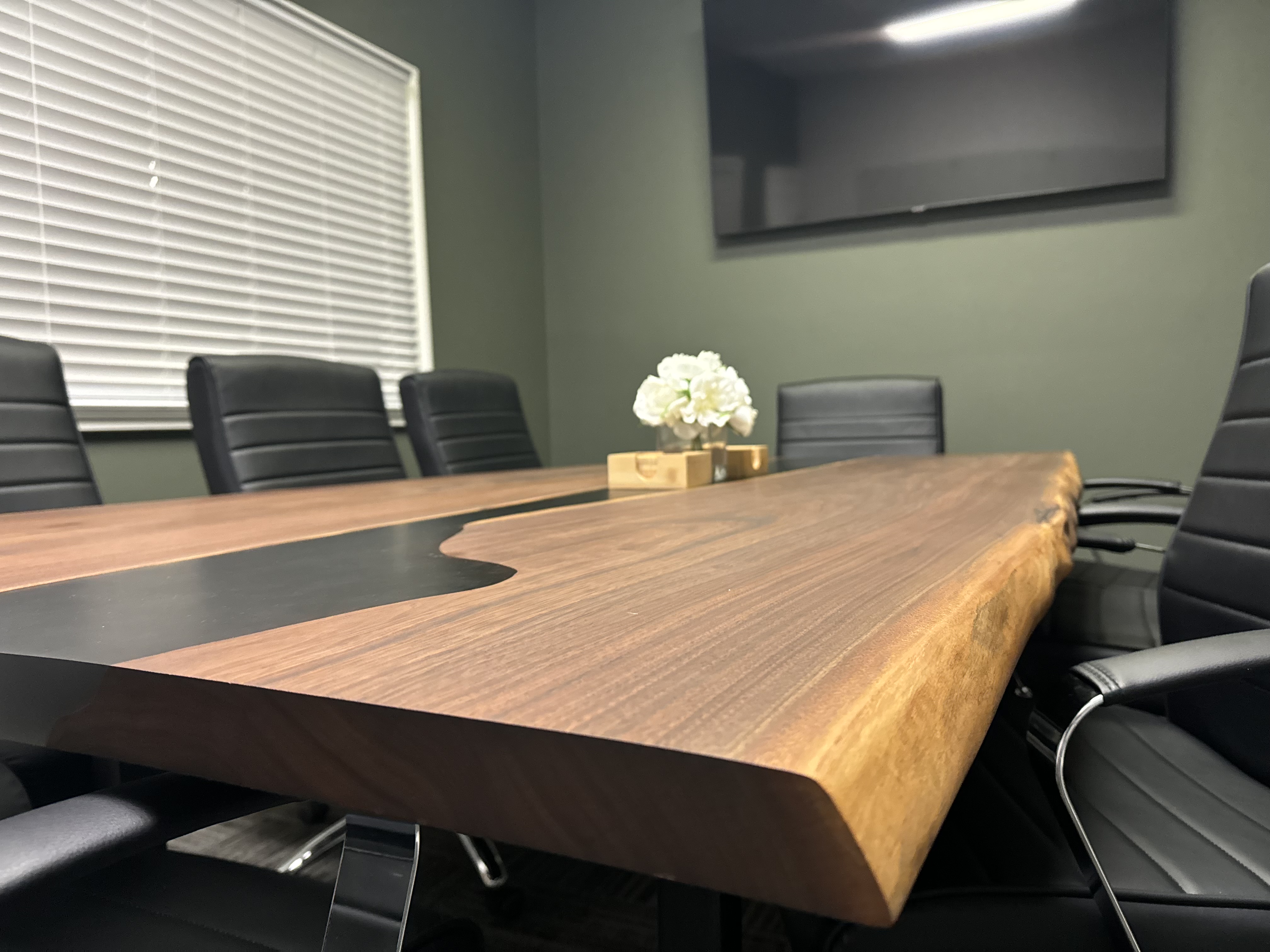 4x8 black walnut Dinning Table
