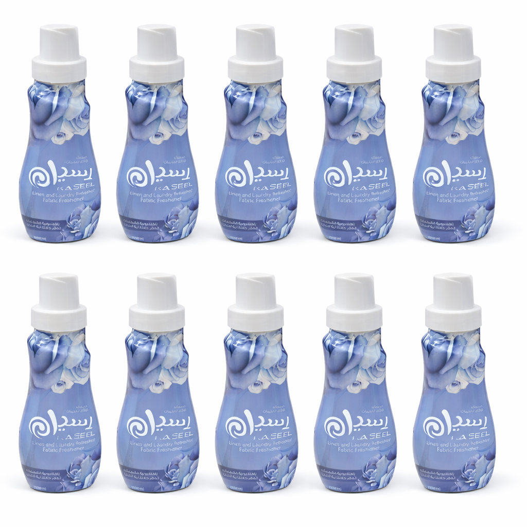 Raseel Concentrated Fabric Softener Blue Capsule Technology 900ml (Pack of 10)