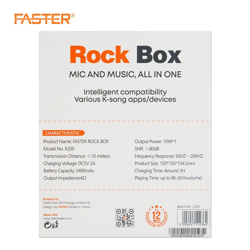 FASTER Rock Box X200