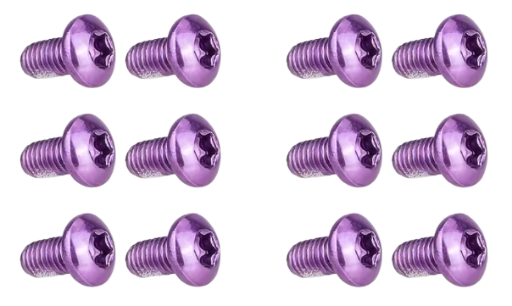 PERNOS DE DISCO ZTTO / MORADO / 12 PCS