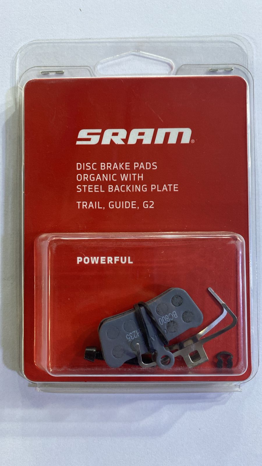 PASTILLA ORGANICA SRAM (TRAIL/ GUIDE/ G2) POWERFUL