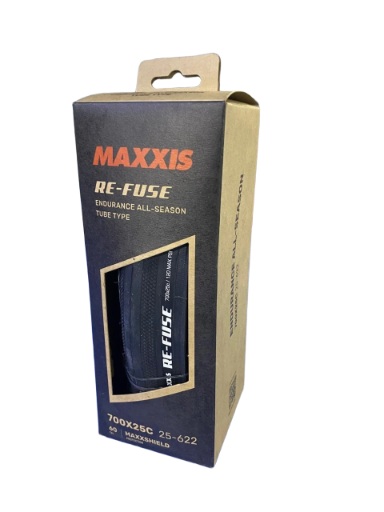 LLANTA MAXXIS RE-FUSE / 700 X 25C / E25 / MAXXSHIELD