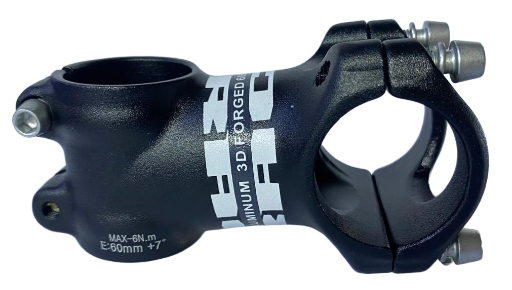 POTENCIA X-RACE / 31.8 Ø / 60MM / +7° / NEGRO