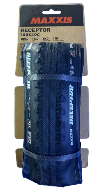 LLANTA MAXXIS RECEPTOR / 700 X 40C / E25 / EXO / TR