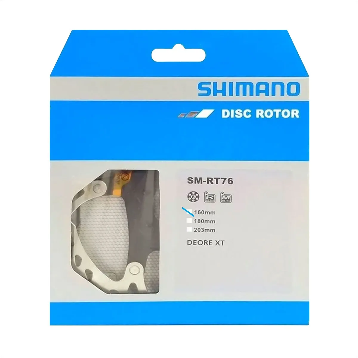 DISCO SHIMANO XT (6P) 160MM (SM-RT76)