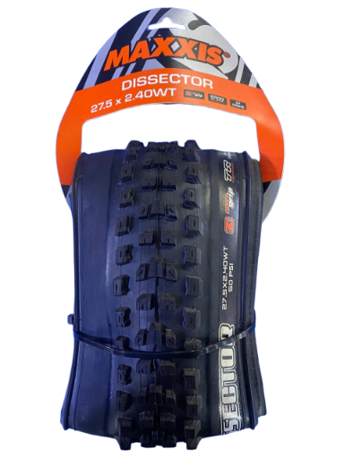 LLANTA MAXXIS DISSECTOR / 27.5" X 2.40WT / 3C / MAX GRIP / DH CASING / TR 