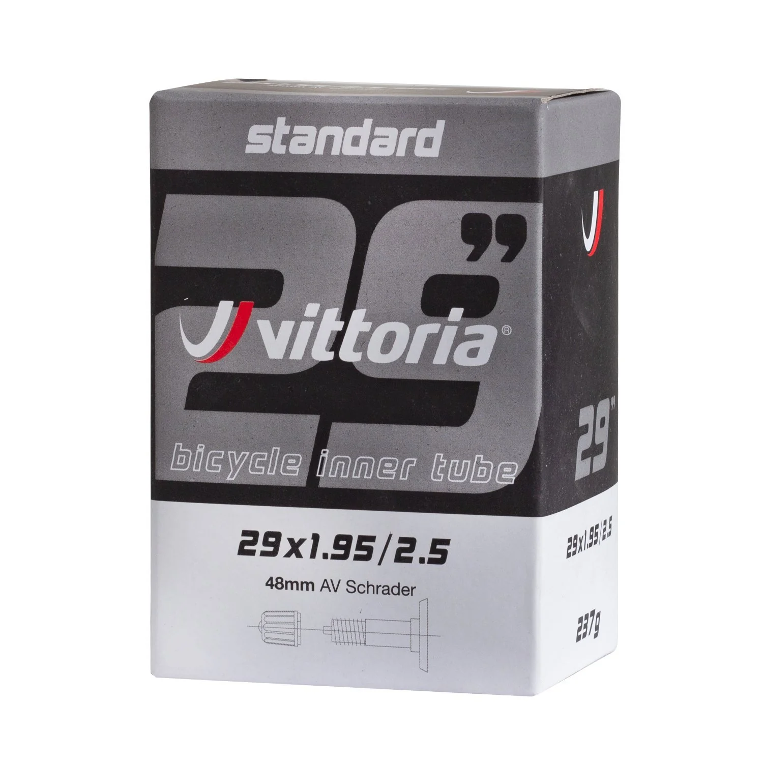CAMARA VITTORIA 29" X1.95/ 2.5/ VALVULA PRESTA (48MM) STANDARD